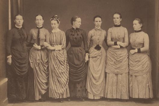 Historic photo of women